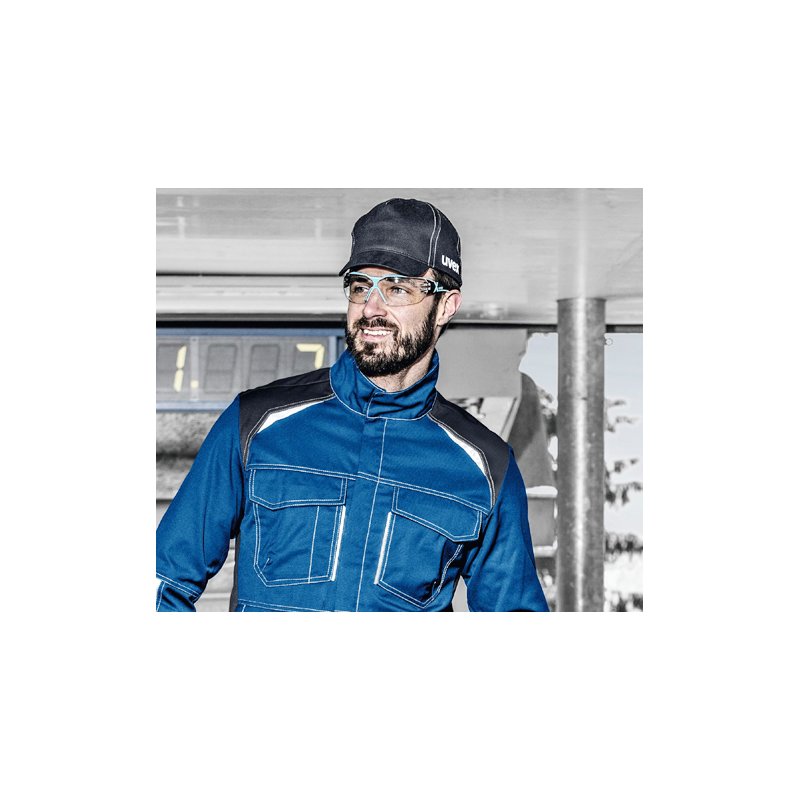uvex casque de sécurité u-cap sport, noir, taille 60-63 cm