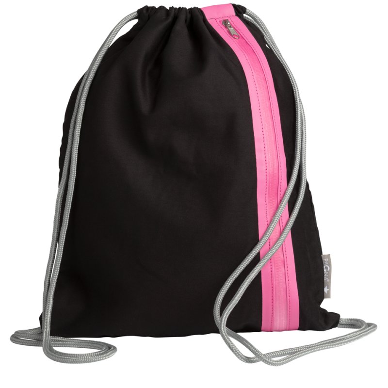 PAGNA sac de sport Go, noir/rose foncé, 360×460 mm
