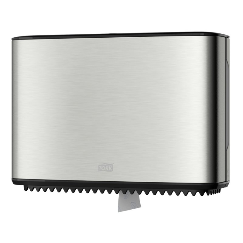 Tork porte-rouleau toilette Mini Jumbo, inox, système T2, verrouillable