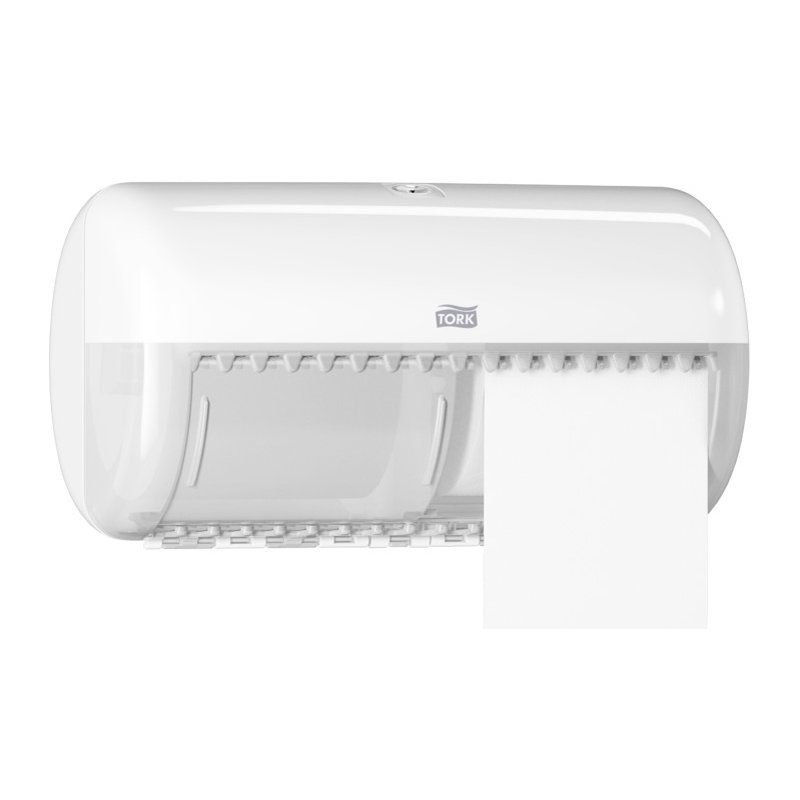 Tork porte-rouleau de papier toilette Elevation, blanc, système T4, verrouillable