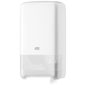 Tork dispenserrol voor toiletpapier dubbel, wit, T6 systeem