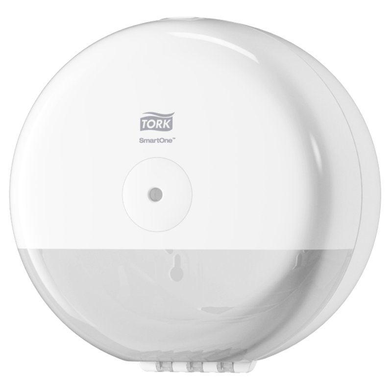 Tork toiletrolhouder SmartOne Mini, wit, T9 systeem, kunststof