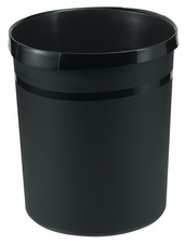 HAN prullenbak GRIP KARMA, donkergrijs, 18 liter, kunststof