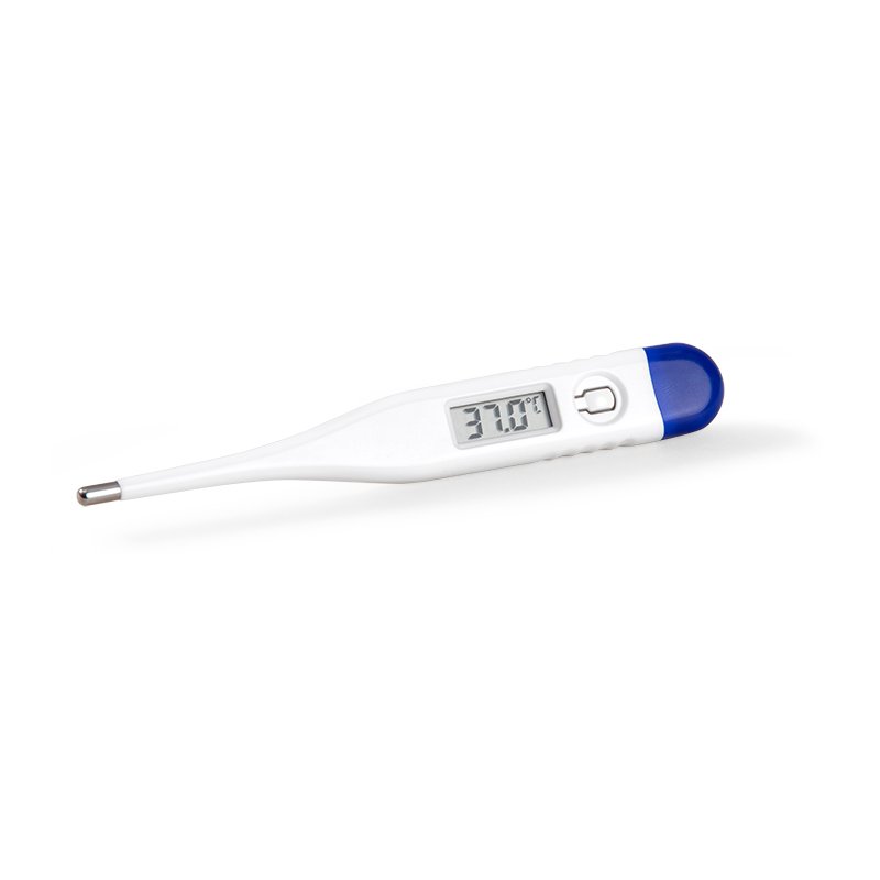 HARO thermomètre numérique, numérique, blanc/bleu, 32-42,9°C