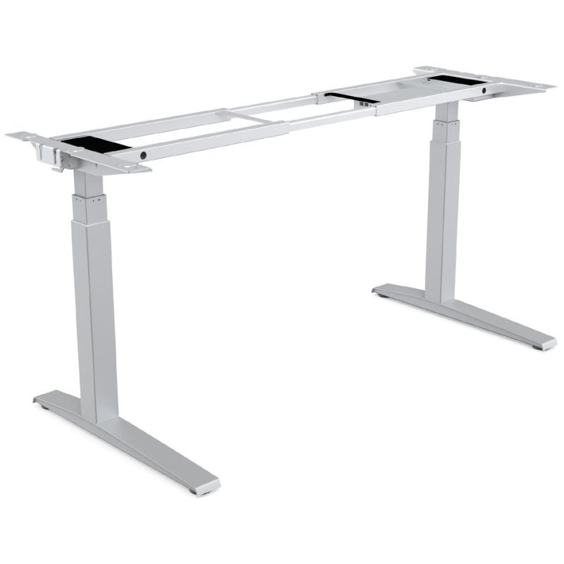 Fellowes Piètement de bureau Levado, réglage électrique de la hauteur, blanc