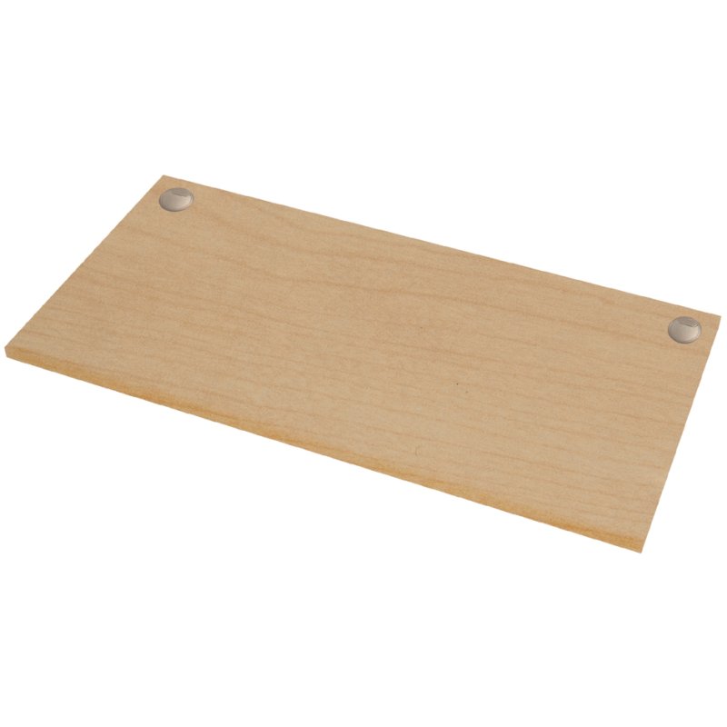 Fellowes plateau de bureau, 1200×800×25 mm, blanc, revêtement mélamine