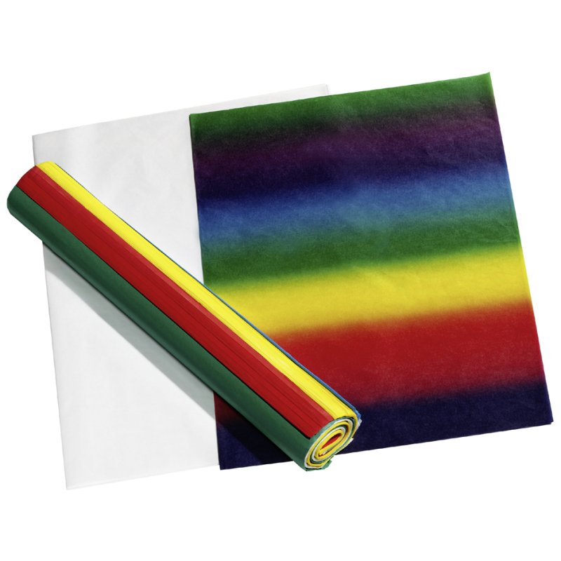 folia tissue paper, 500×700 mm, coloured assortment, 130 sheets