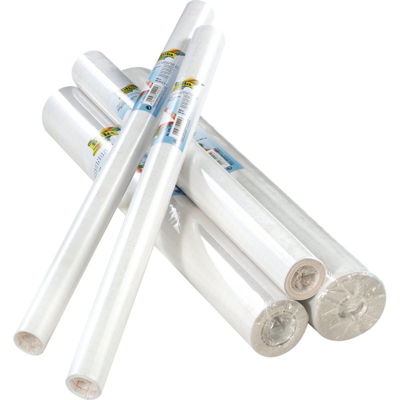 folia boekbeschermfolie, transparant, 450 mm × 25 m, zelfklevend