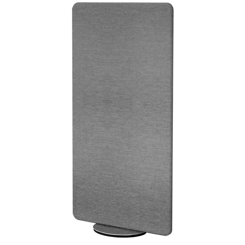 kerkmann panneau tissu Metropol, pivotant, 800×1700 mm, bleu