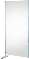kerkmann acrylelement Metropol, transparant, 800×1750 mm, 5 mm dik