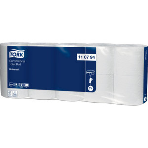 Tork toiletpapier, 2-laags, wit, 10 rollen