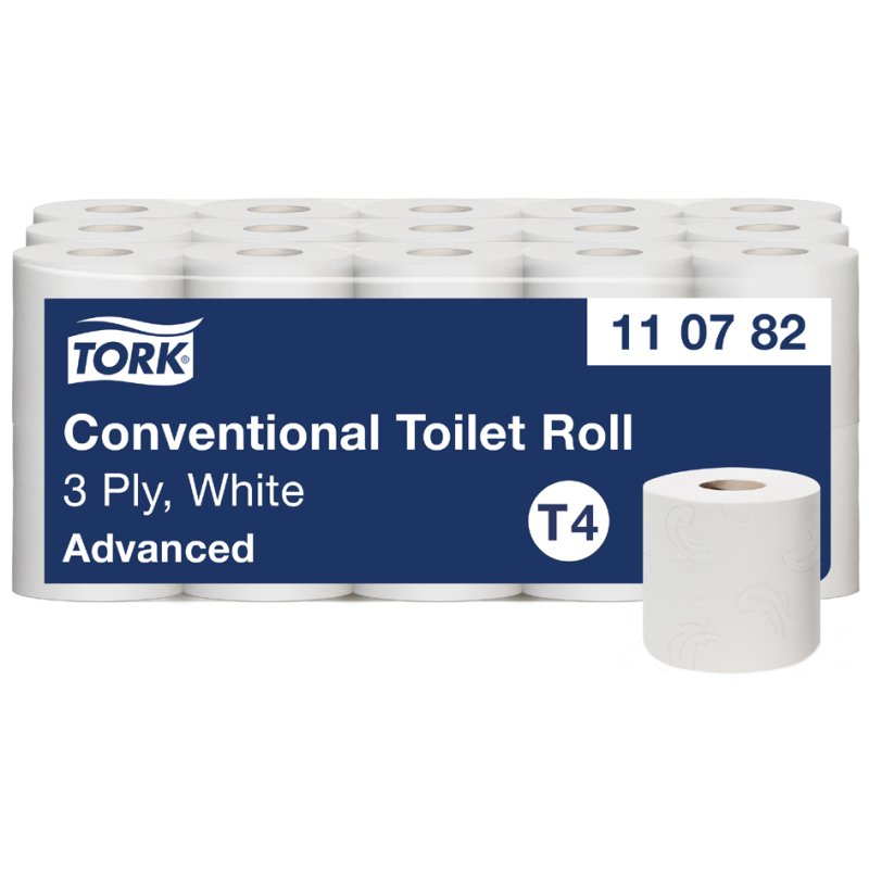 Tork papier toilette, 3 couches, blanc, 30 rouleaux