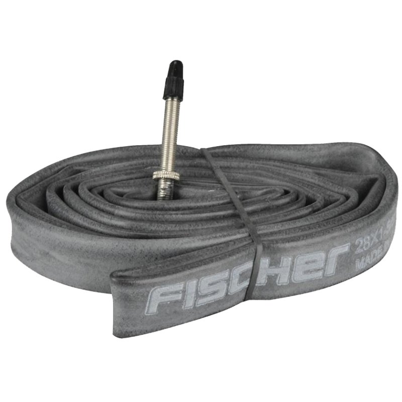 FISCHER chambre à air vélo, valve Sclaverand, 26 pouces, longueur valve 48 mm