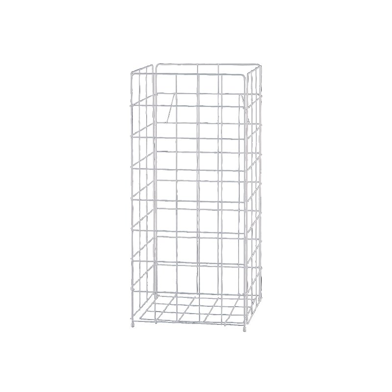 Tork poubelle cadre en acier fil, blanc, 60 litres