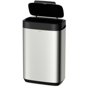 Tork afvalbak Image Design, 50 liter, zilver/zwart