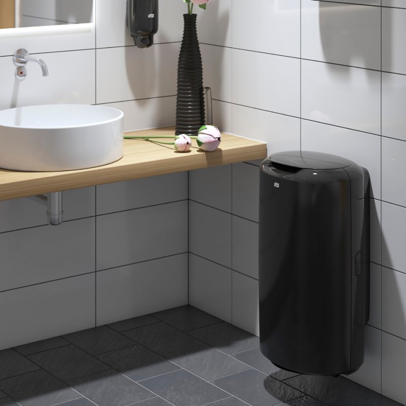 Tork afvalbak Elevation, kunststof, 50 liter, wit