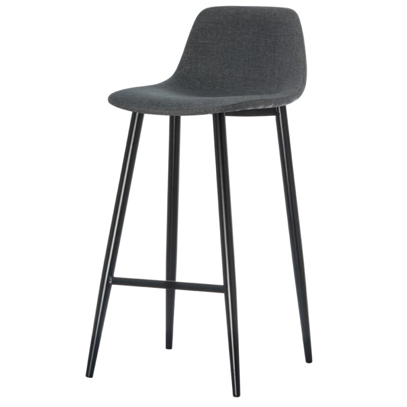 PAPERFLOW tabouret Must, lot de 2, gris