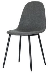 PAPERFLOW chaise visiteur MUST, bleu, 2 pièces