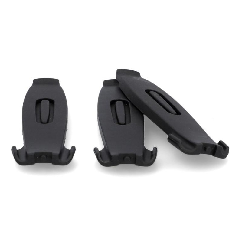 FISCHER éclairage valve vélo plastique, 3 pièces