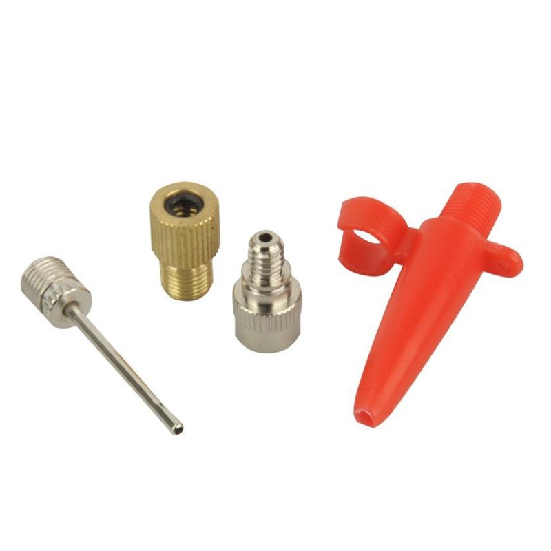 FISCHER jeu d'adaptateurs pour pompe à vélo, 4 pièces