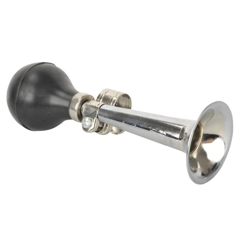 FISCHER fietsbel, verchroomd, zilver, universele bevestiging