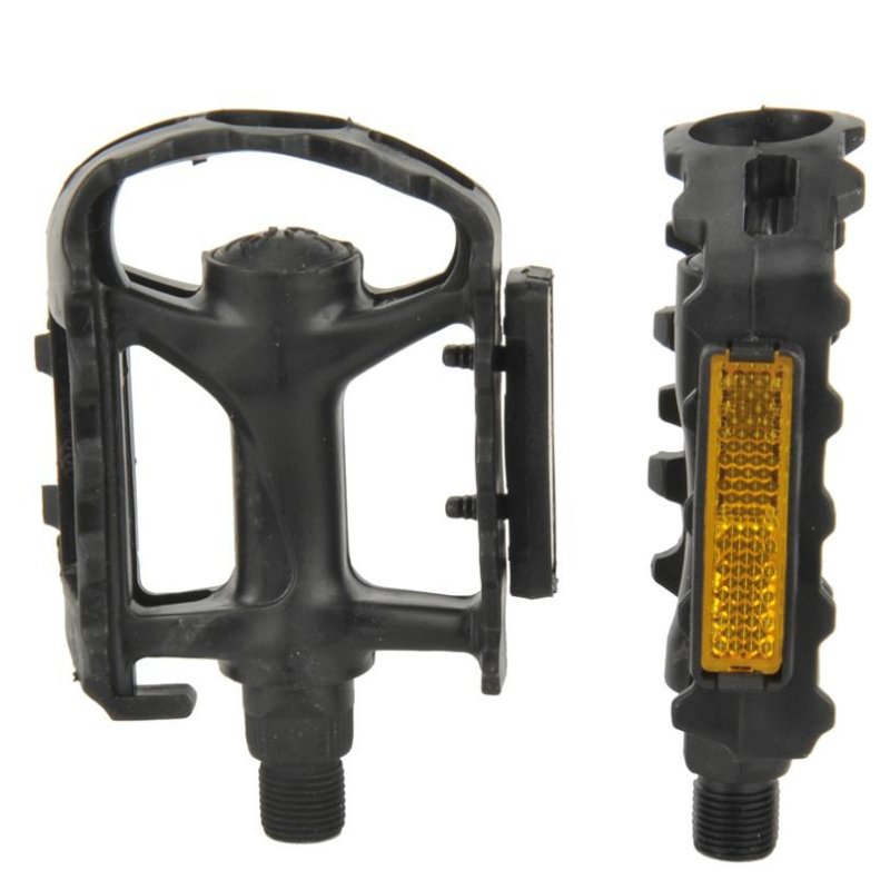 FISCHER Mountain Bike Pedals, Plastic, Black, 2 Pieces