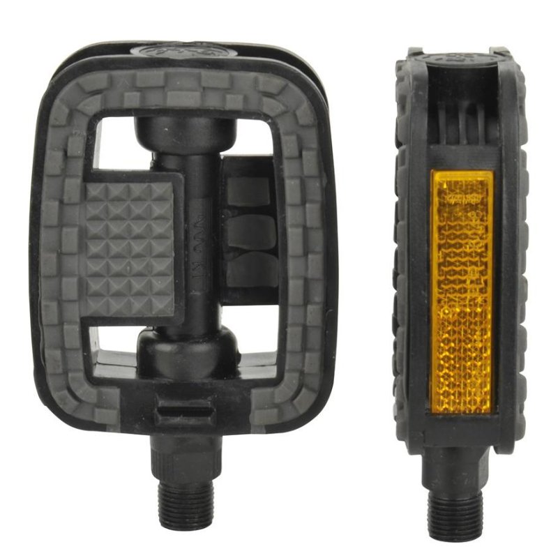 FISCHER Bicycle Pedals, Plastic, 2 Pieces