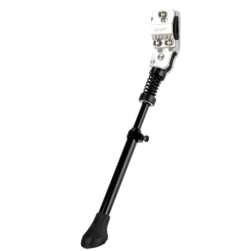 FISCHER béquille de vélo arrière, 24"-28", réglable en hauteur, pied caoutchouc antidérapant