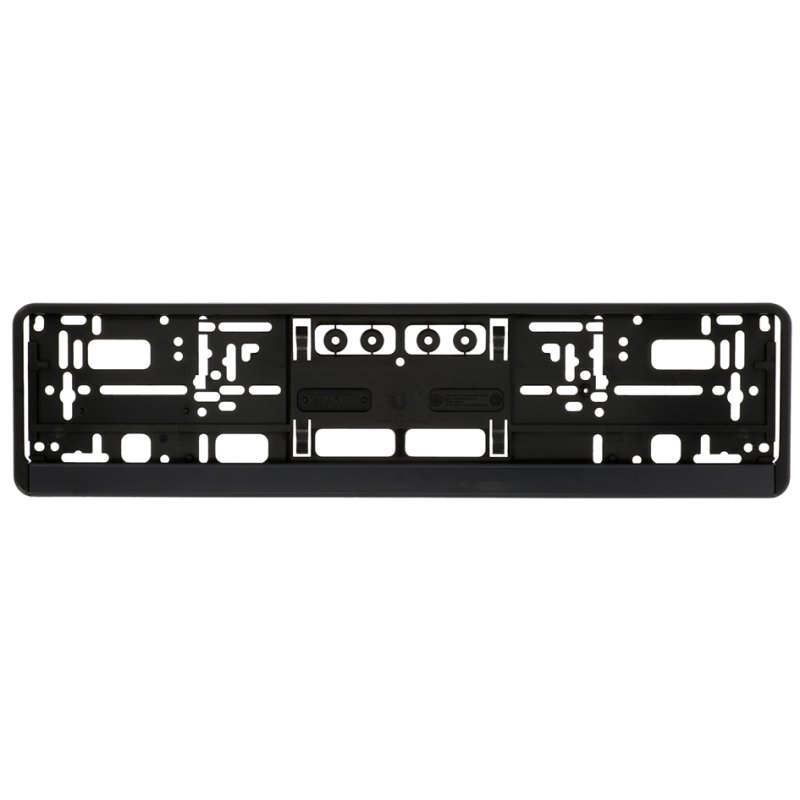 cartrend number plate holder, black, suitable for all German registration plates