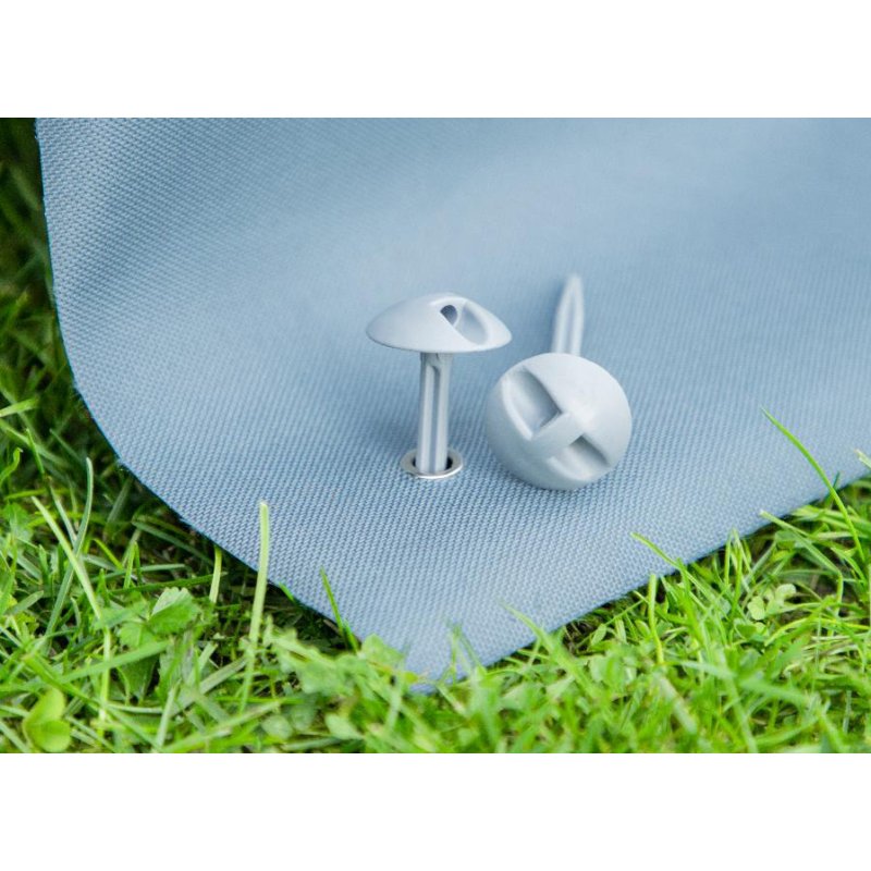 cartrend ground pegs for groundsheet, plastic, 10 pieces