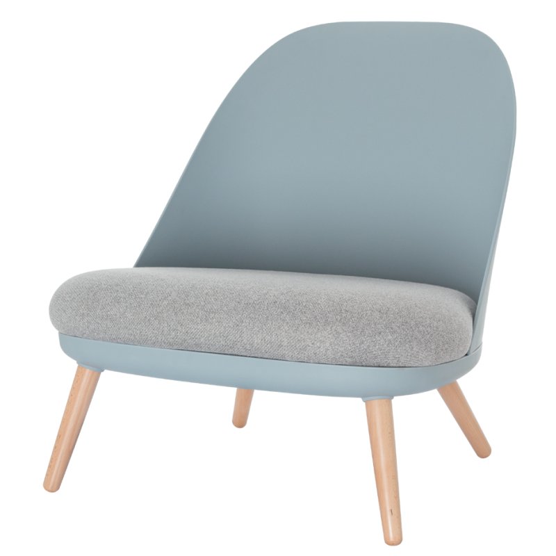 PAPERFLOW chaise visiteur Cocoon, noir, 70×65×75,5 cm