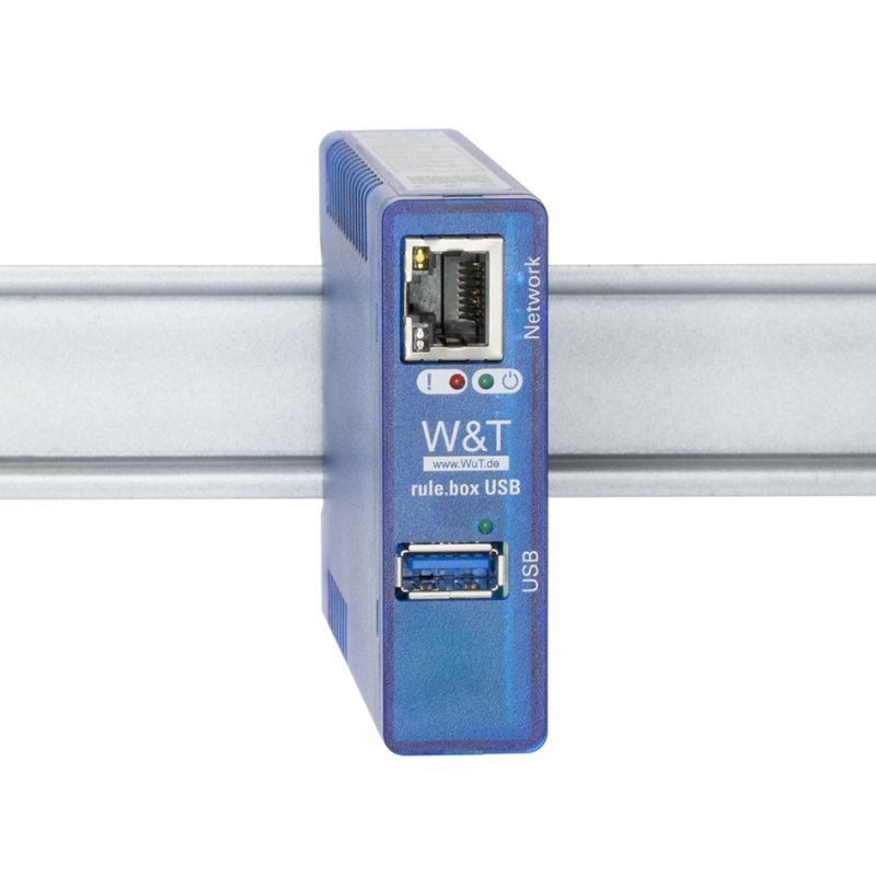 W&T Edge Computer rule.box USB, IoT Industrie 4.0, compatible Node-RED