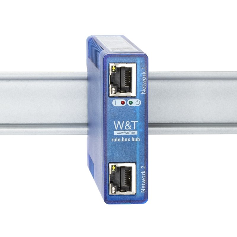 W&T edge-computer rule.box hub, Industrie 4.0, Node-RED préinstallé