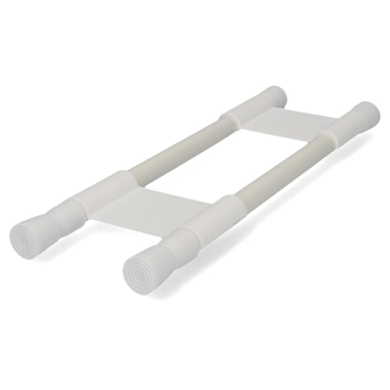 cartrend caravane support de stabilisation double, télescopique, 250-430 mm
