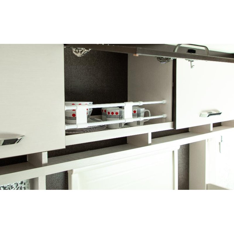 cartrend caravane support de stabilisation double, télescopique, 250-430 mm