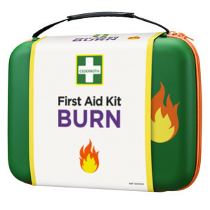 CEDERROTH verbrandingswondenset First Aid Burn Kit, zachte hoes, 3 formaten