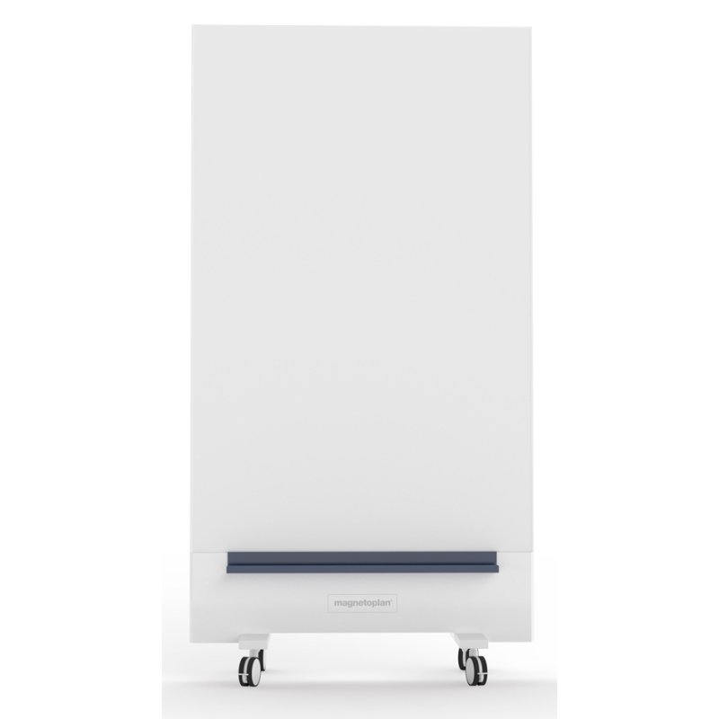 magnetoplan Infinity tableau blanc mobile, double face, surface émaillée, 98×153 cm