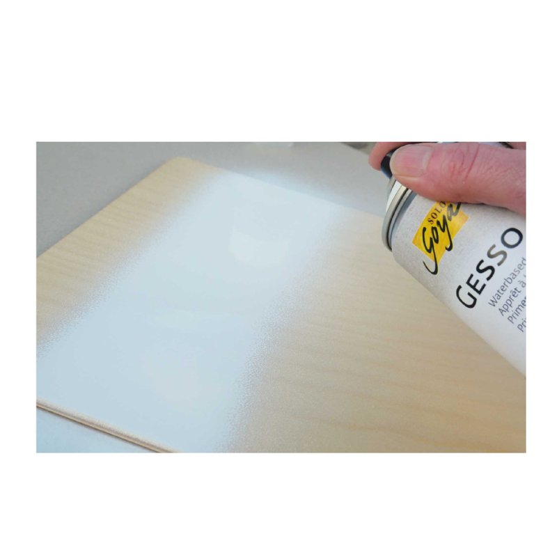 KREUL Gesso apprêt acrylique SOLO Goya, blanc, spray 400 ml