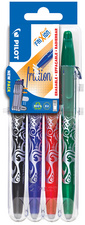 PILOT rollerpen FRIXION BALL 0,7 Set2Go, 4 stuks, gekleurd assortiment