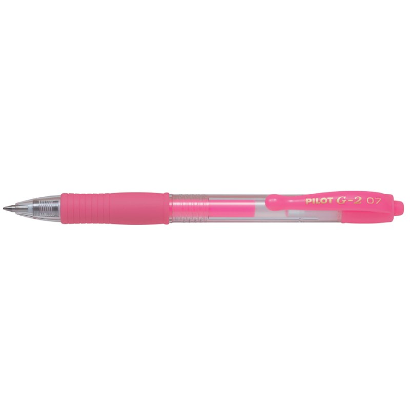 PILOT G2 stylo gel, 0,7 mm, rouge néon