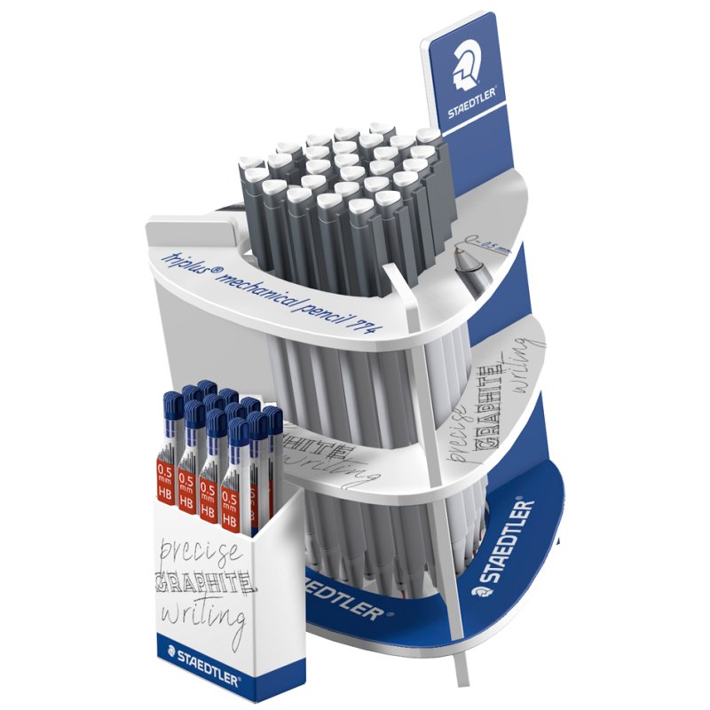 STAEDTLER crayon à bille triplus micro, 0,5 mm, triangulaire, 30 pièces