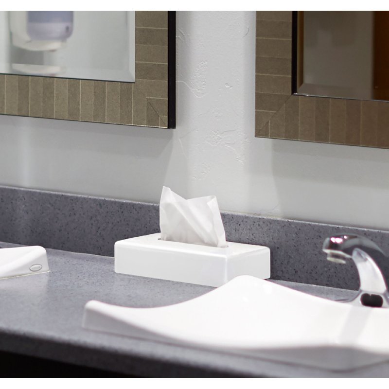Tork tissues dispenser, kunststof, wit