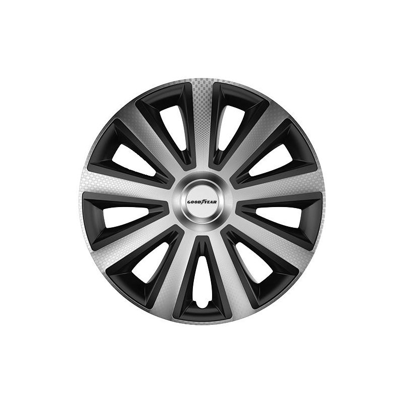 GOODYEAR enjoliveurs Memphis, argent, 15 pouces, lot de 4