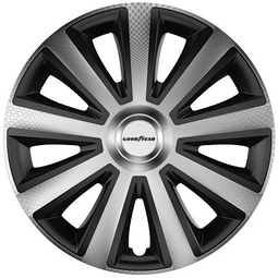 GOODYEAR wieldoppen Memphis, zilver, 15 inch, 4 stuks