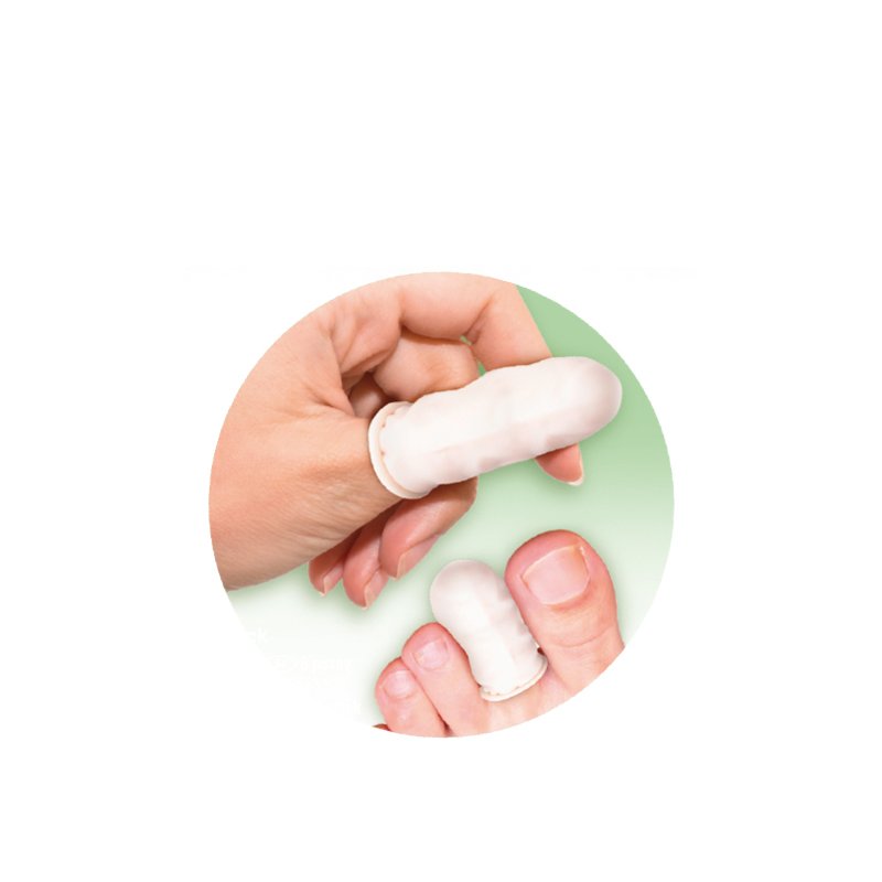HARO gants sans doigts, taille universelle, blanc, 6 pièces
