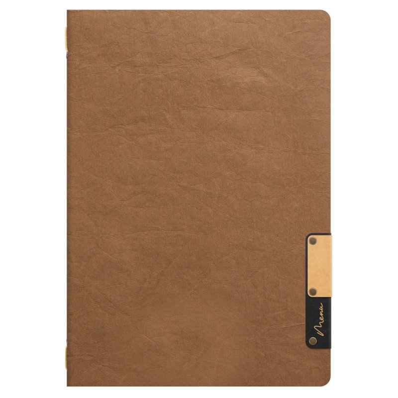 Securit menumap Nature Collection A4, beige, fibre naturelle imperméable