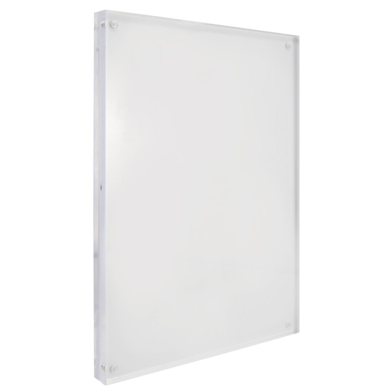 Securit chevalet de table acrylique magnétique, A6, transparent