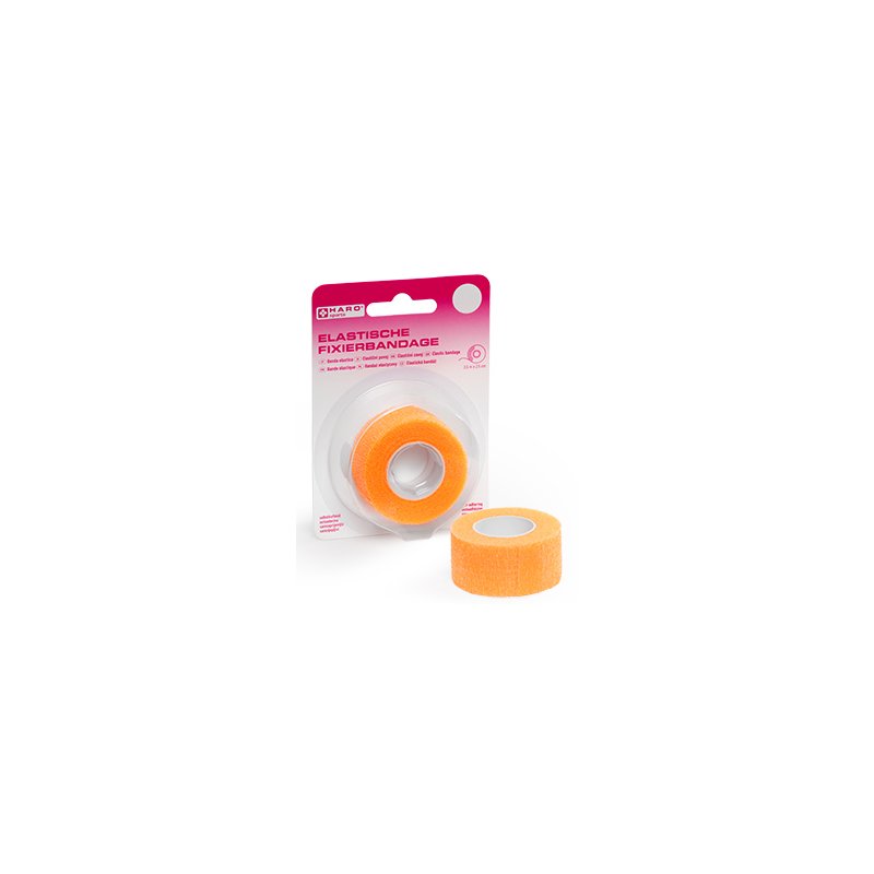 HARO elastische fixeerverband, 25 mm × 2,5 m, beige