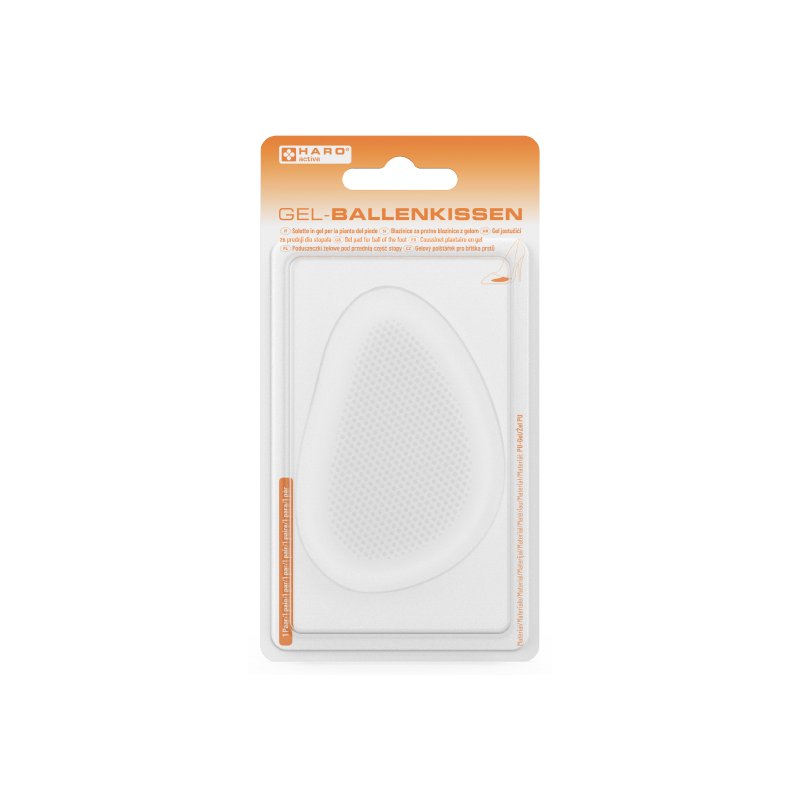 HARO ballensteunkussen, PU-gel, herbruikbaar, 2 stuks