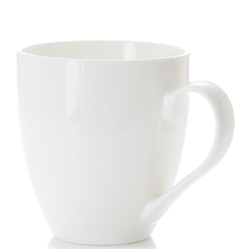 Ritzenhoff & Breker koffiebeker GUSTO, wit, porselein, vaatwasserbestendig, 6 stuks